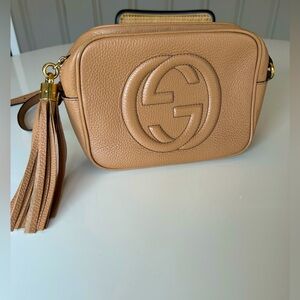 Gucci Soho Beige Disco Bag